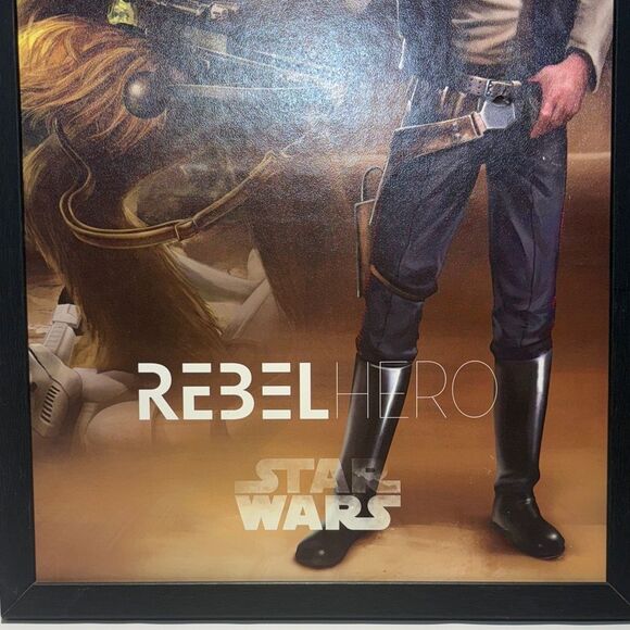 Star Wars Rebel Hero Art - Black, Brown, Blue - Picture 4 of 5